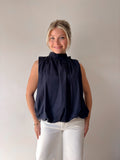 Bloom top - Navy