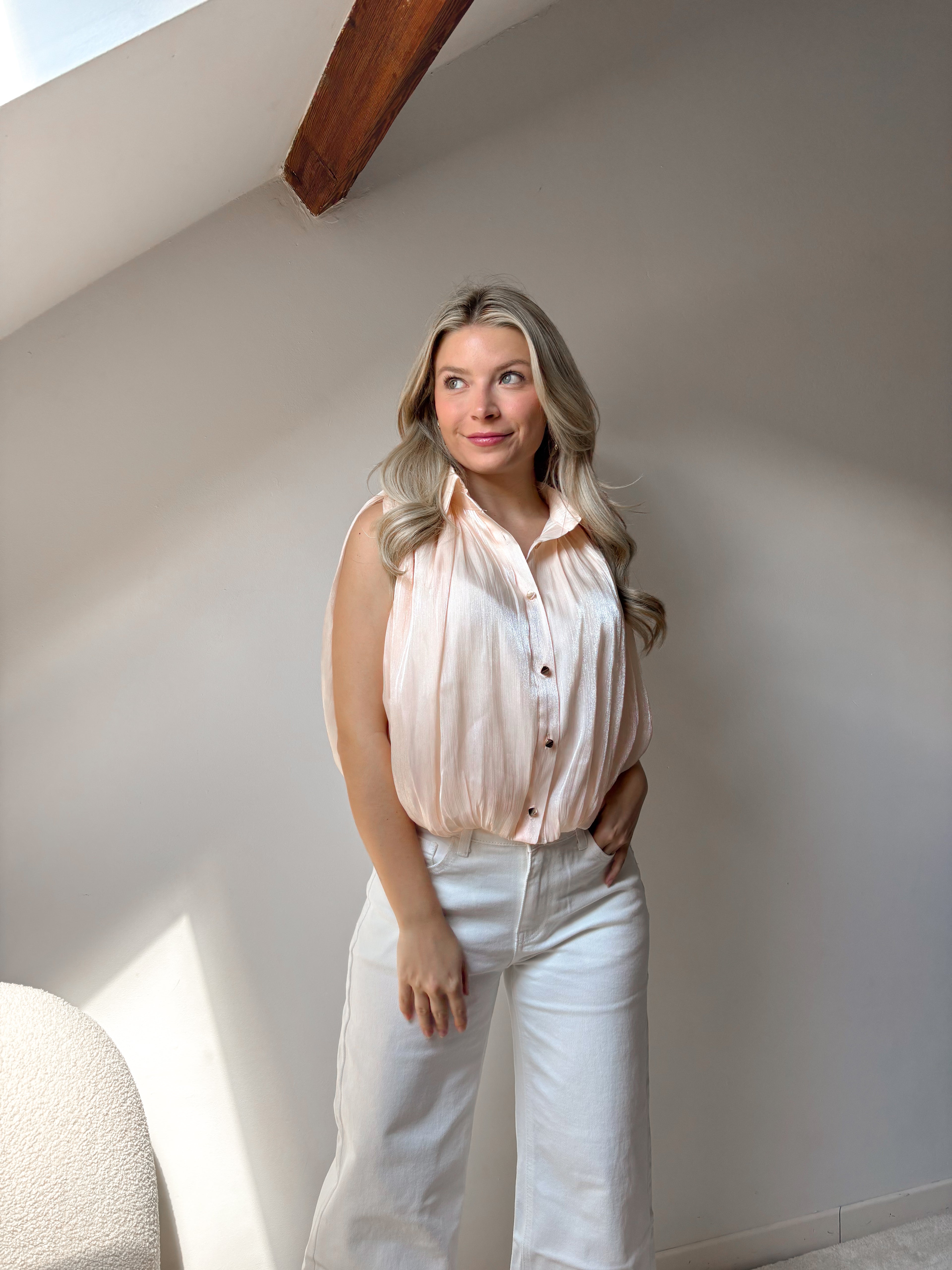 Mellow Blouse Peach