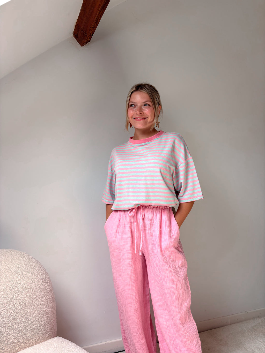 Tetra pants pink