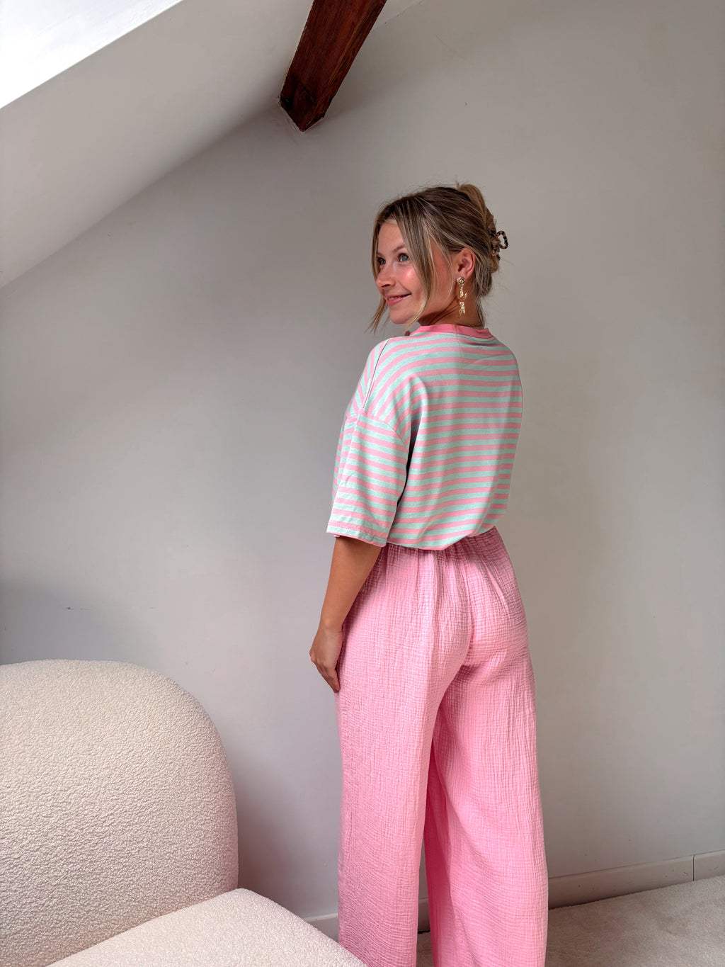 Tetra pants pink