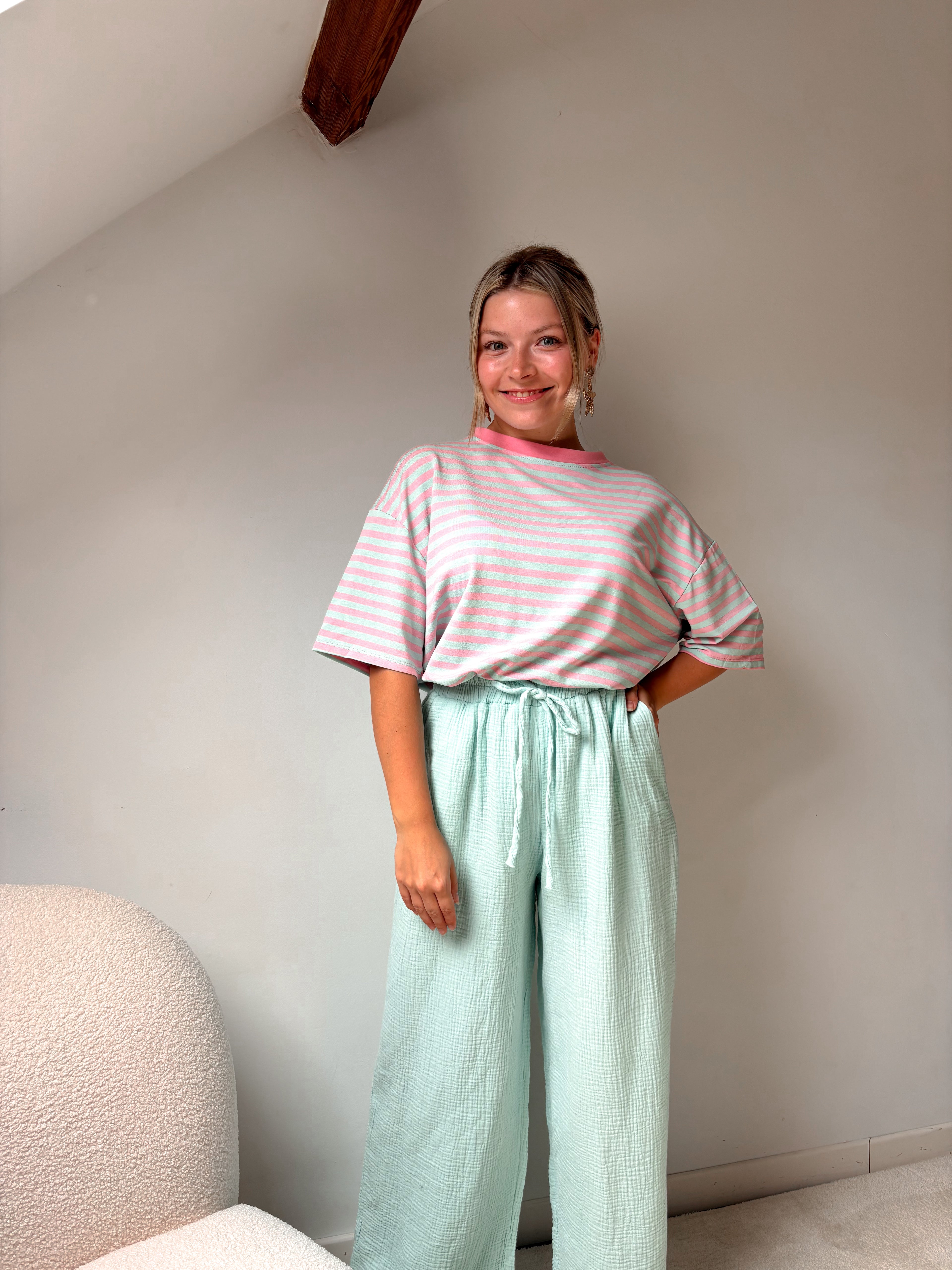 Tetra pants blue