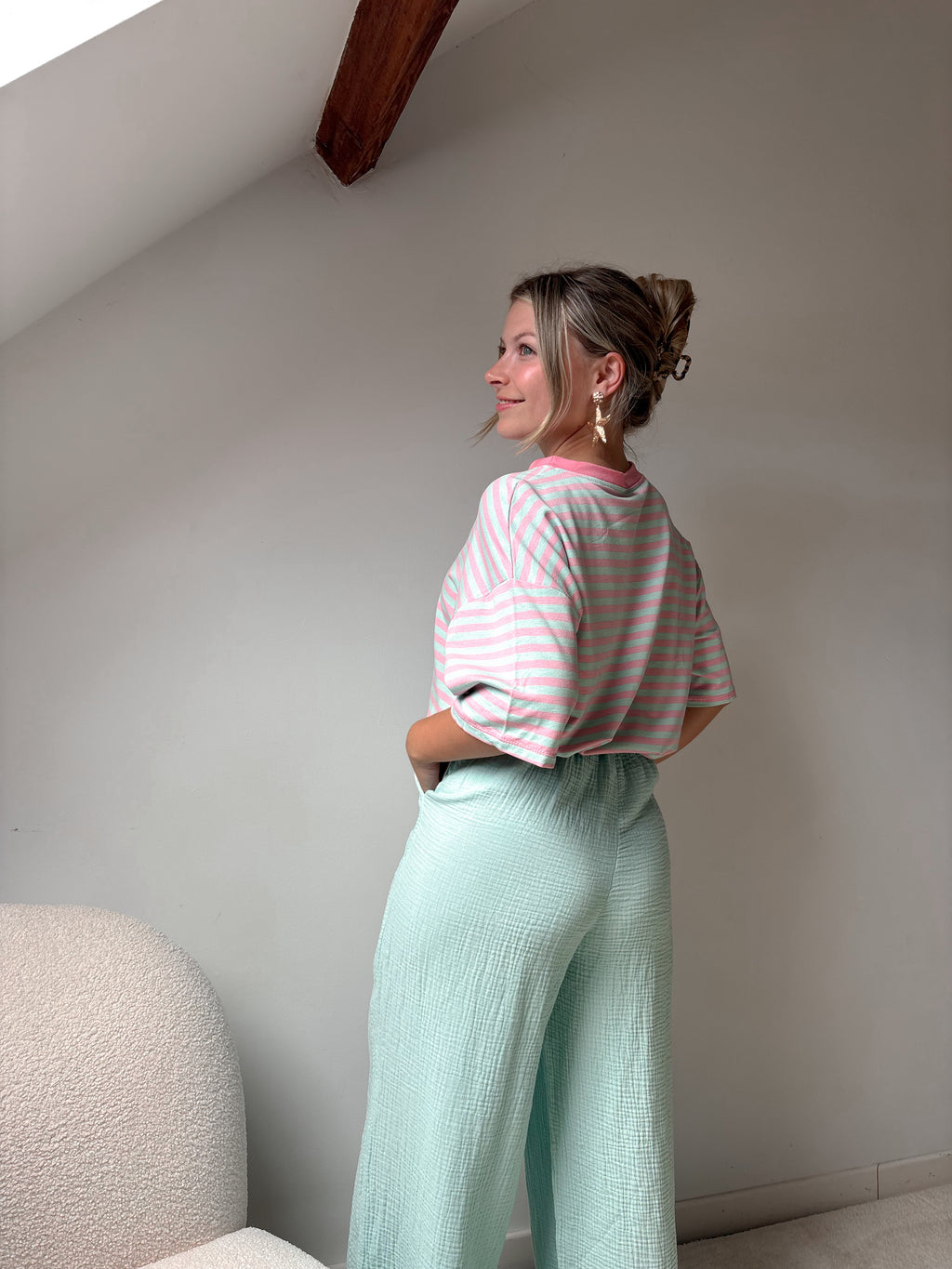 Tetra pants blue