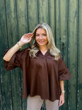 Chestnut blouse