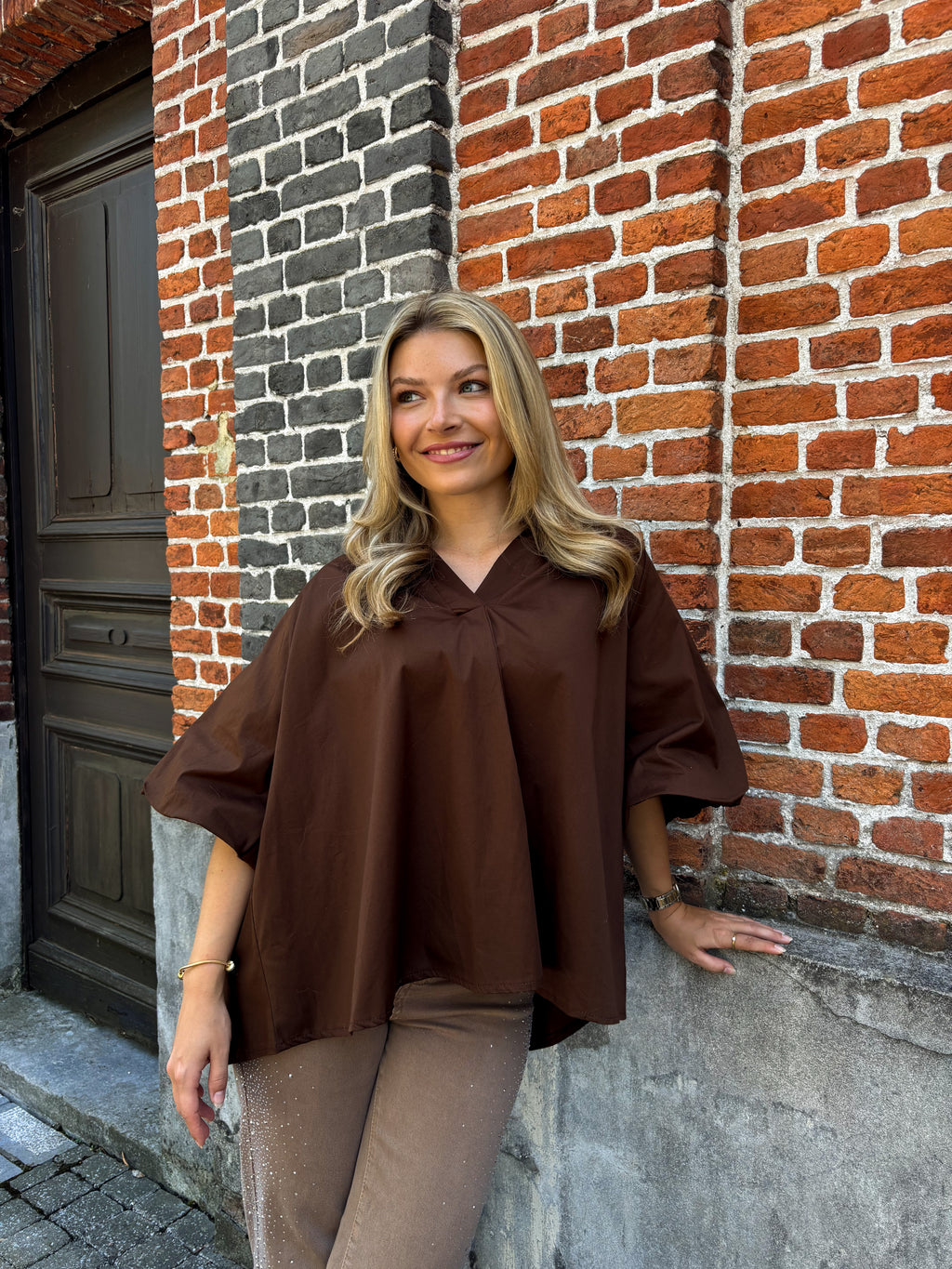 Chestnut blouse