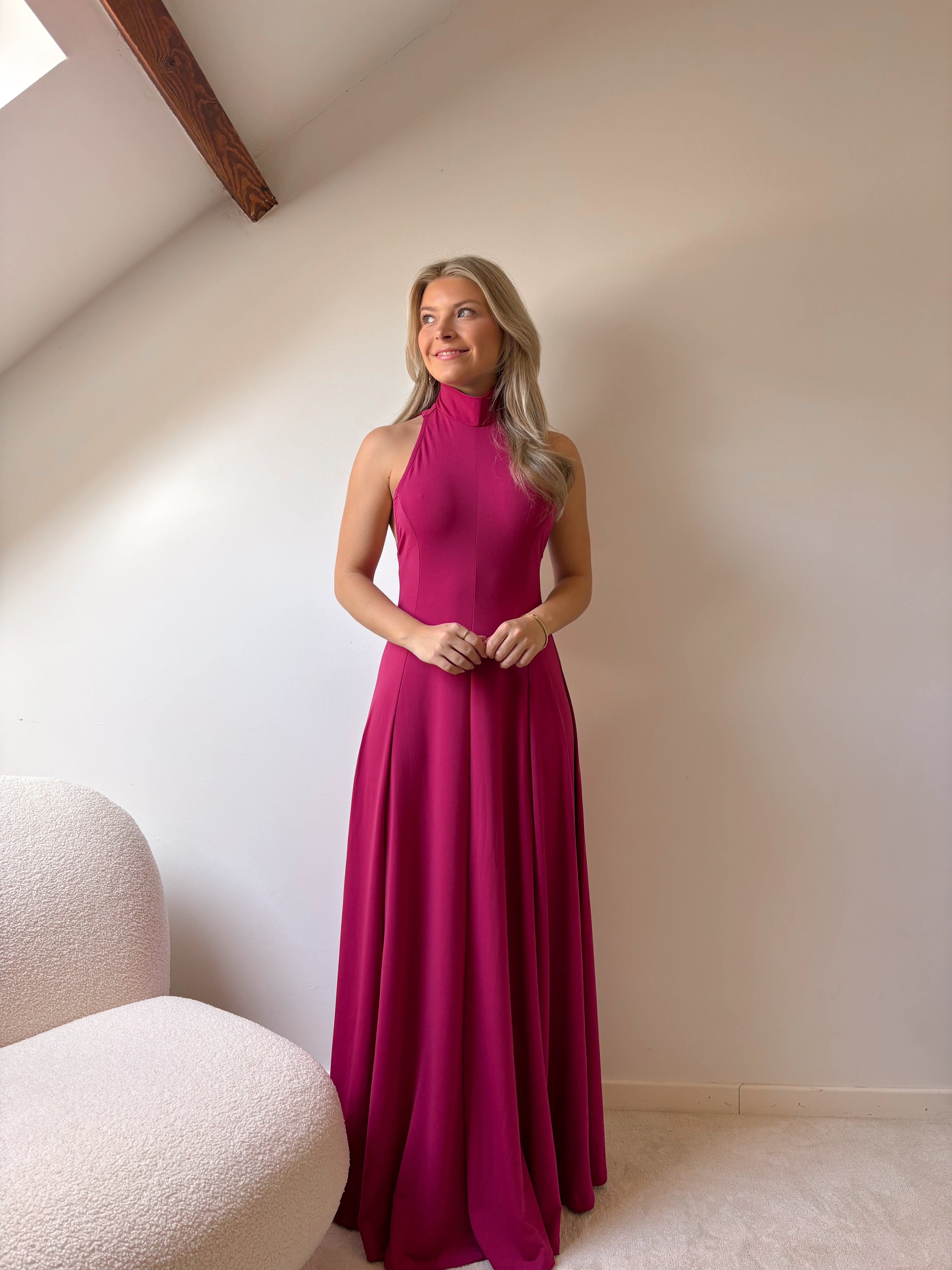 Midnight bloom gown