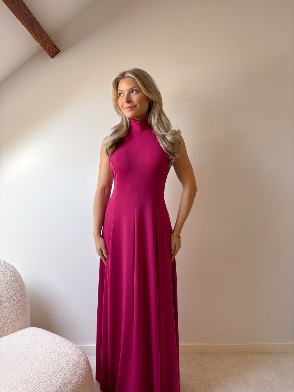 Midnight bloom gown