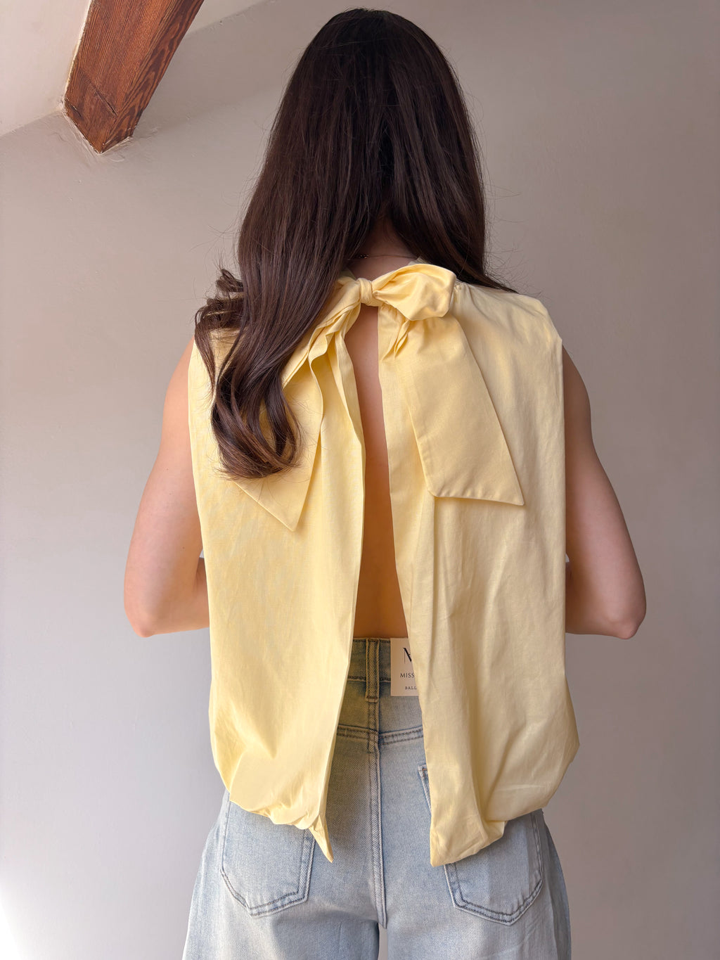 Bloom top - Yellow