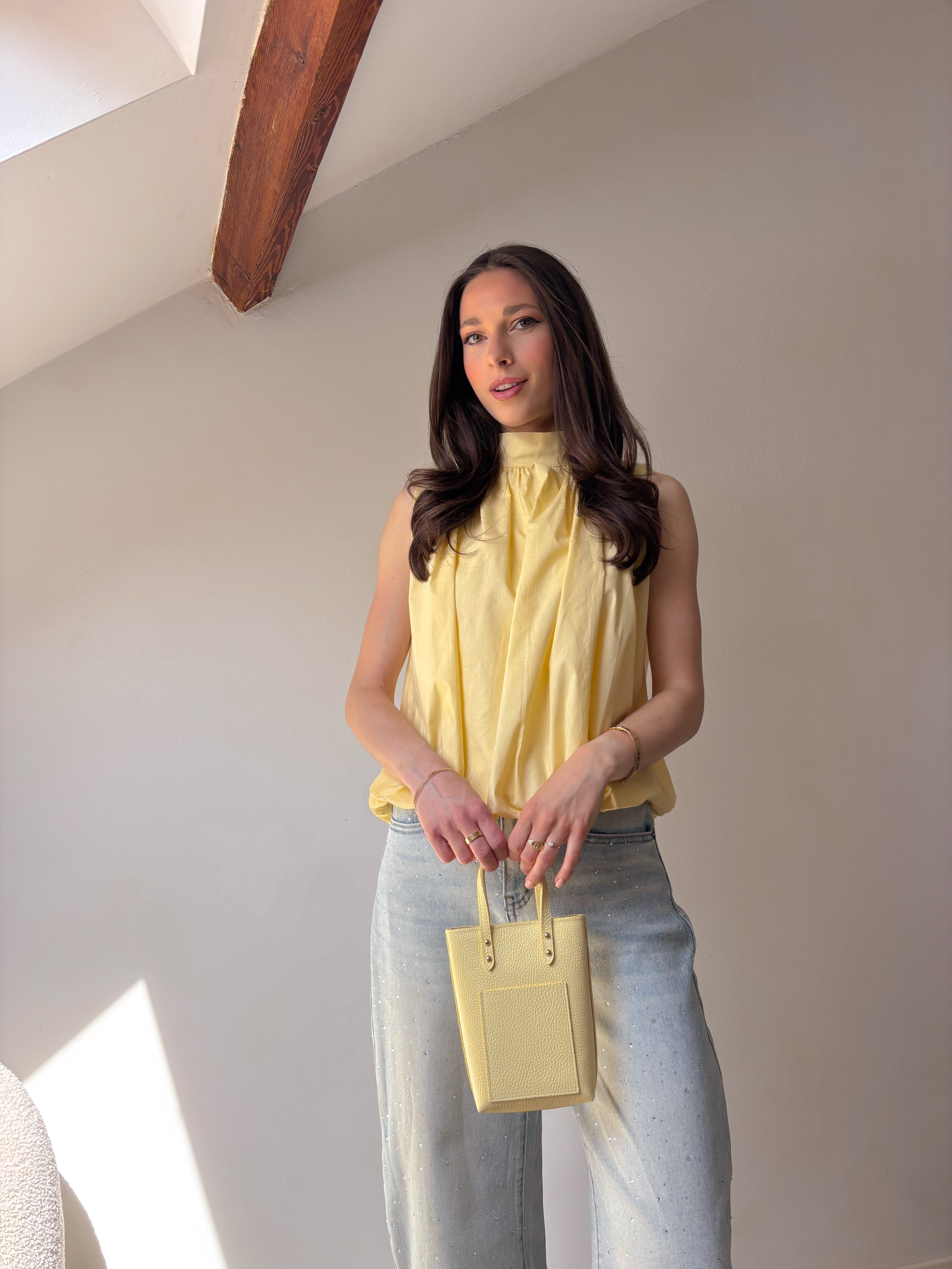 Bloom top - Yellow